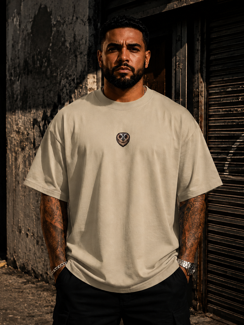 "Pa' Ti No" Unisex Oversize Tee (sand)