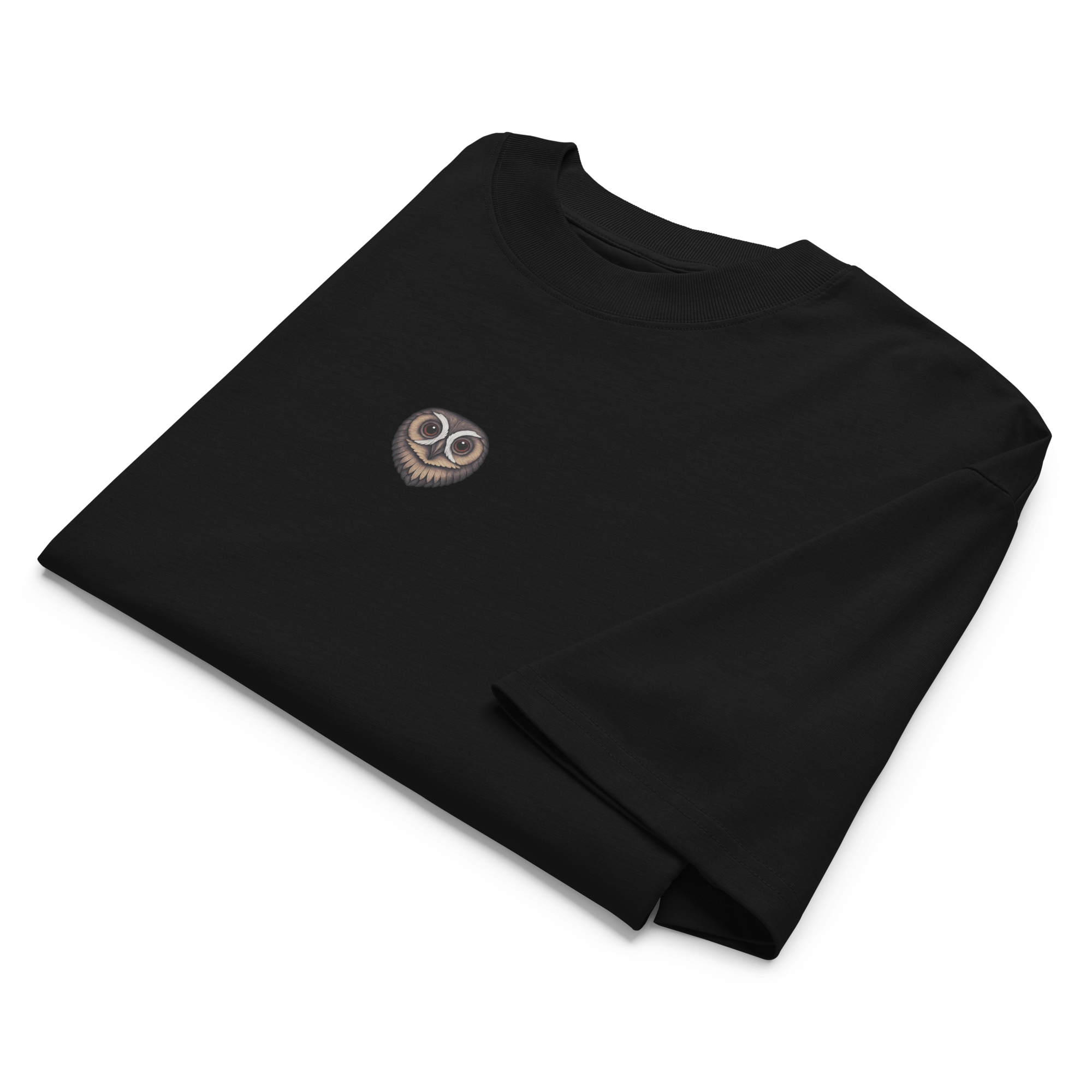 "Shhh" Unisex Oversize Tee (negra)