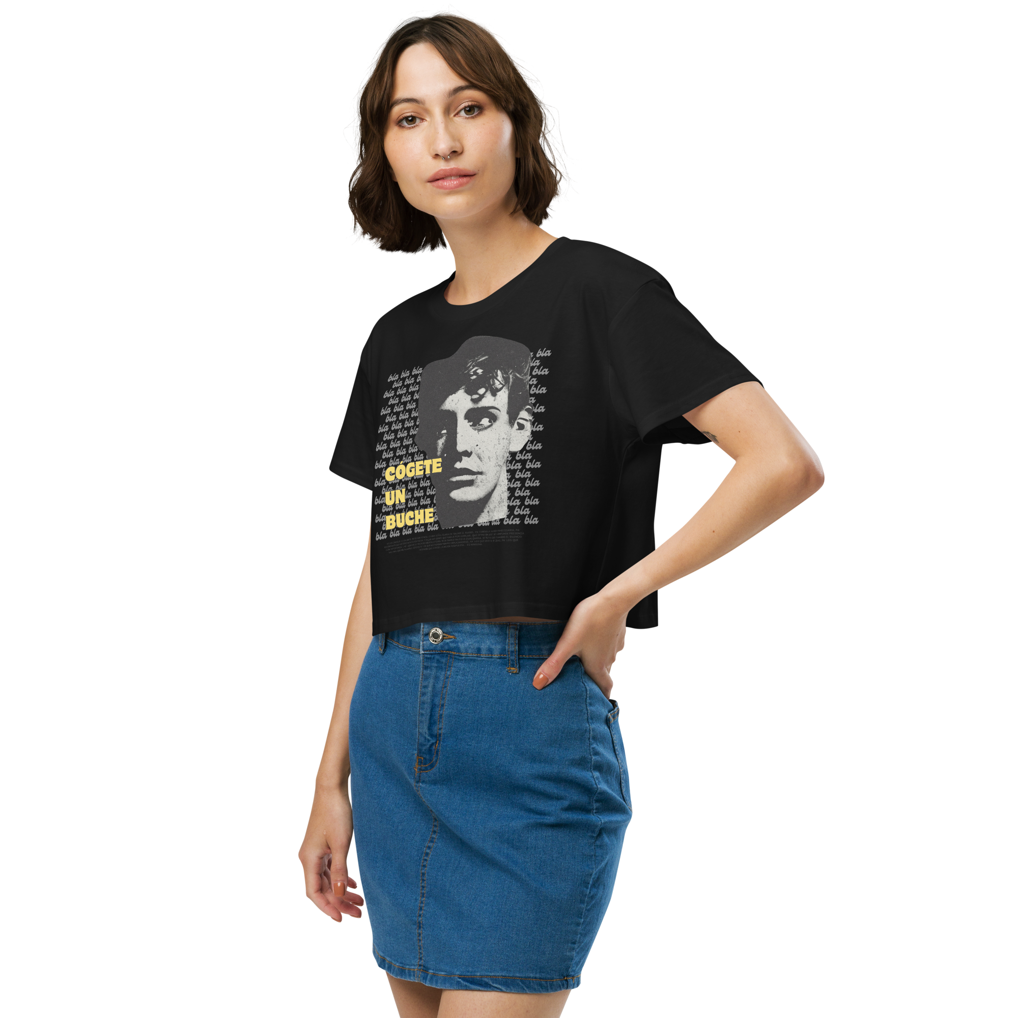 "Shhh" Crop top (varios colores)