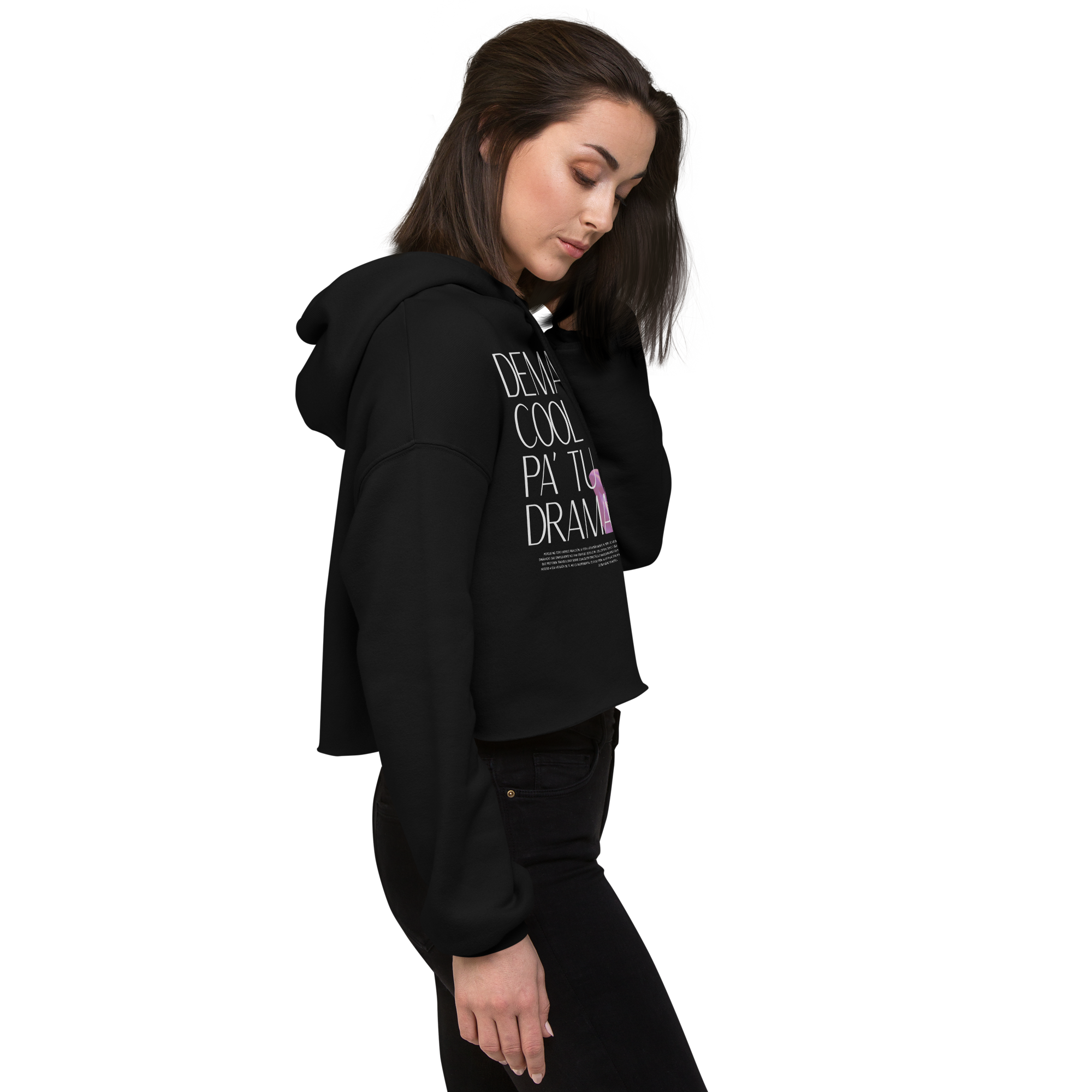 Sudadera corta "Demasiado Cool"
