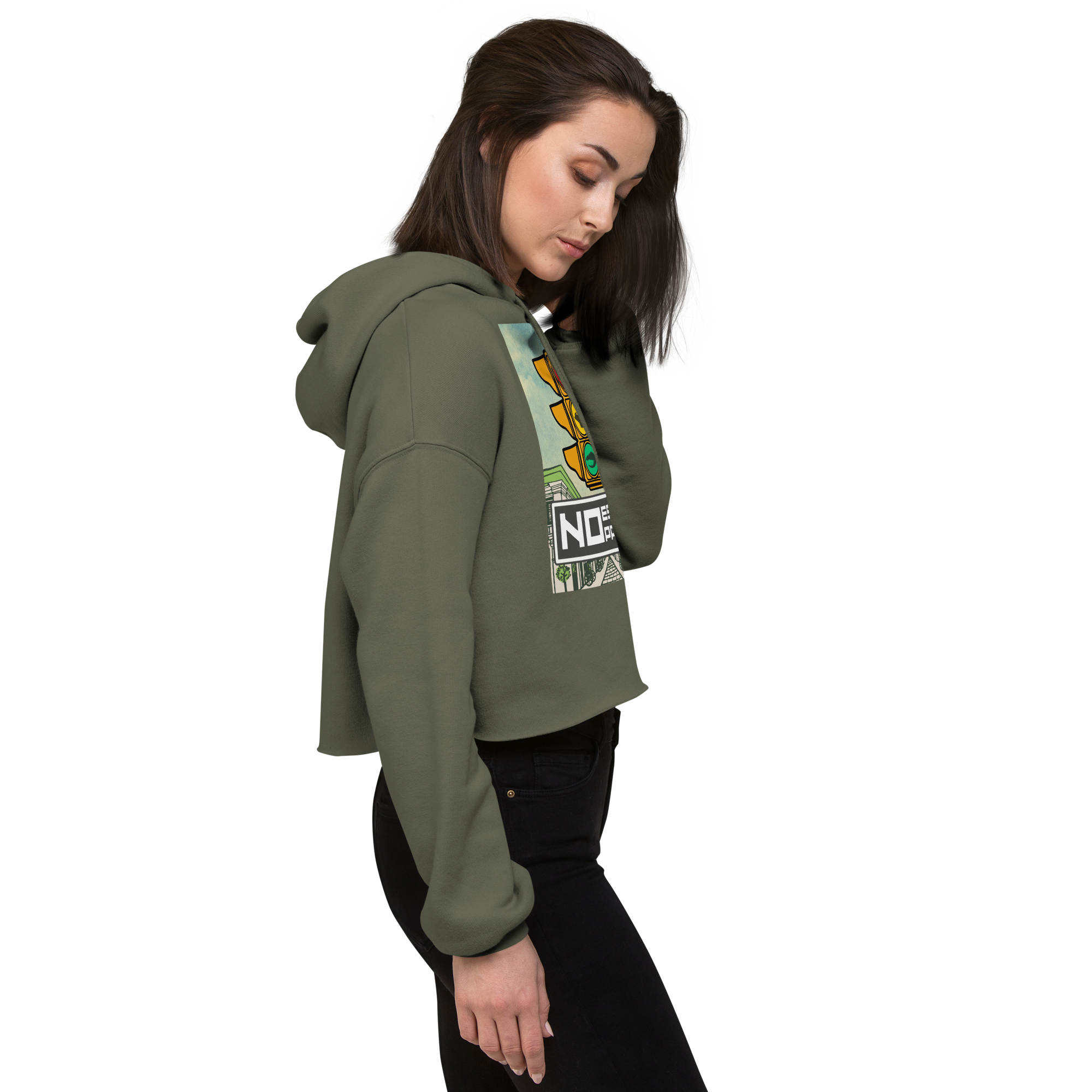 Sudadera corta "Pa' Ti No"