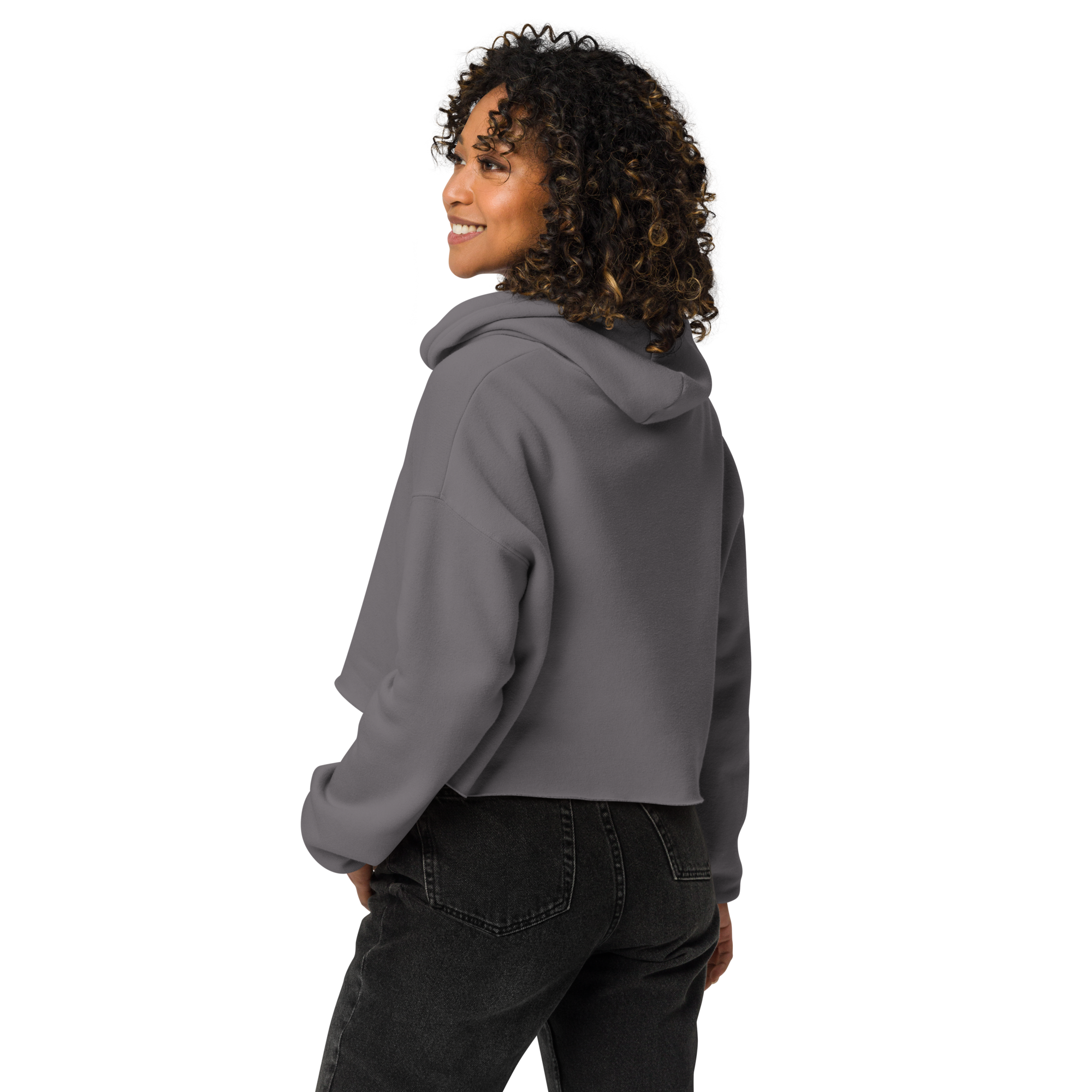 Sudadera corta "Shhh"